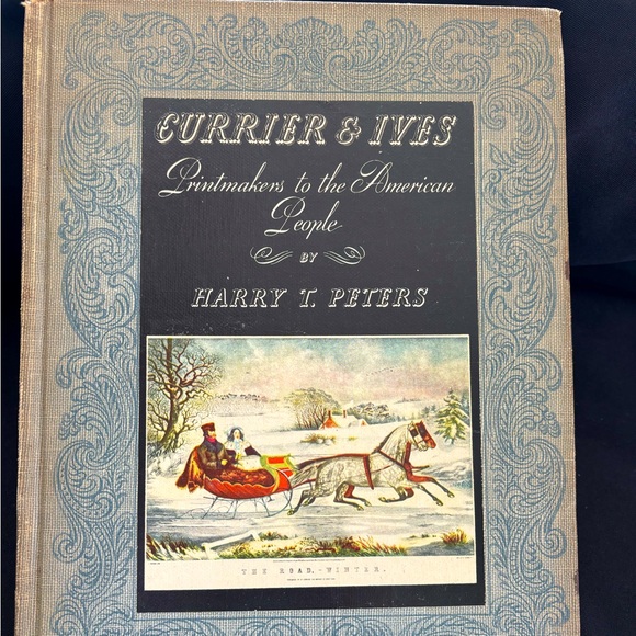 Vintage Currier & Ives Printmakers Book - Picture 1 of 6